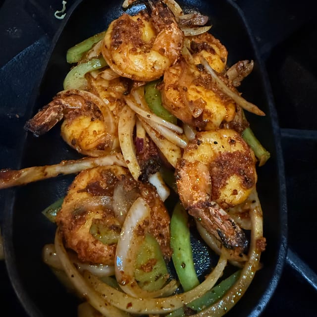 Prawns Tandoori.