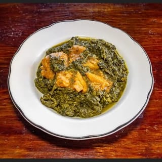 Lamb Saag Lunch
