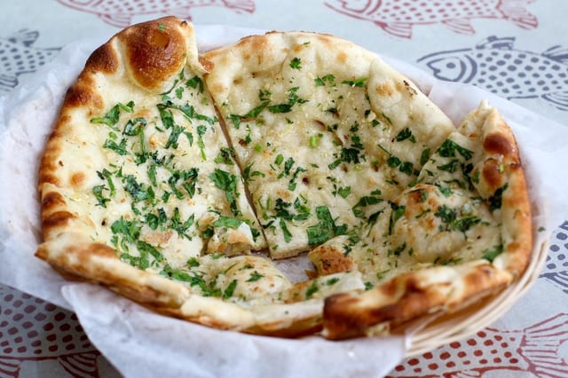 Cheese Garlic Naan